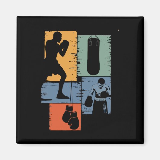 Kids Boys Fun Graphic Design - Future Champion Box Magnet (Vorne)