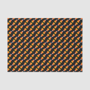 Kids Bright Orange Halloween Candy Mais auf schwar Seidenpapier