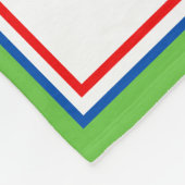 Kids Bright Toy Car Personalisiert Fleece Blanket (Ecke)