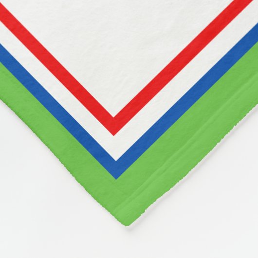 Kids Bright Toy Car Personalisiert Fleece Blanket (Ecke)