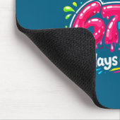 Kids Bruh 67 33 Tage Schule Mousepad (Ecke)