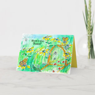 Kids Bug Box Insekten Spinnen Happy Birthday Karte