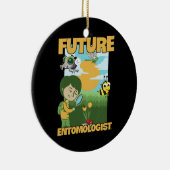 Kids Bug Hunting Design für Ihren Insektensammler Keramik Ornament (Rechts)