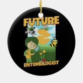 Kids Bug Hunting Design für Ihren Insektensammler Keramik Ornament (Hinten)