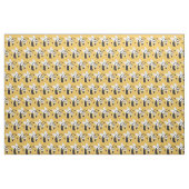 Kids Bumble Bienenmuster Pima Baumwollgewebe Stoff (Fat Quarter (45,7 x 55,9 cm))