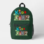 Kids Camping Rucksack (Vorderseite)