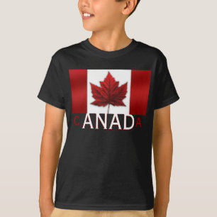 Kid's Canada Flag T - Shirt Kid's Bio Kanada T