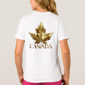 Kid's Canada Sweatshirt Gold Medal Canada Shirt (Rückseite)