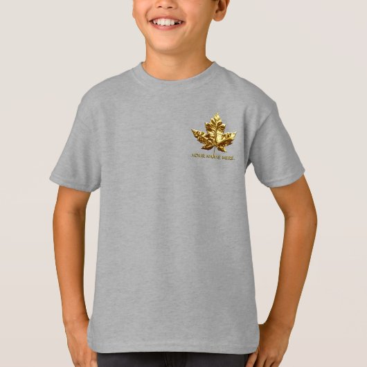 Kid's Canada Sweatshirt Gold Medal Canada Shirt (Vorderseite)