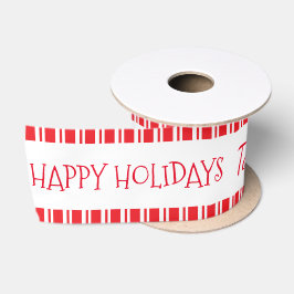 Kids candy cane Streifen personalisierter Name Ban Satinband