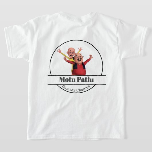 Kids Cartoon motu patlu T - Shirt (AblageHinten)