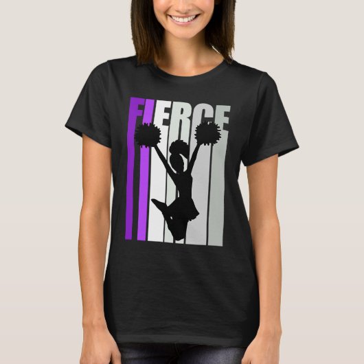 Kids Cheerleading Inspirier Behalt Training Cheerl T-Shirt (Vorderseite)