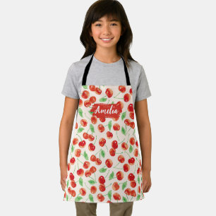 Kids Cherry Personalisierte Schürze, Cook Backen G Schürze