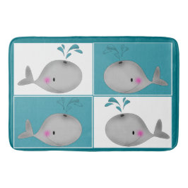 Kids Child Whale Bathroom Rug Mat Home Decor Badematte