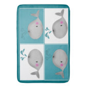 Kids Child Whale Bathroom Rug Mat Home Decor Badematte (Vorderseite Vertikal)