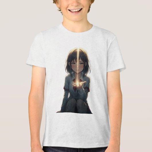 Kid's Choice Tri-Blend Shirt (Vorderseite)