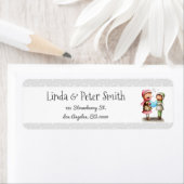 Kids Christmas Return Address Label (Insitu)