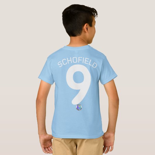 Kids City FC Zuhause Kit T-Shirt (Schwarz voll)