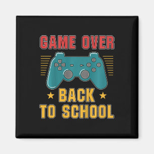 Kids Ck Zur Schule Für Jungen Gamer Spaß Videospie Magnet