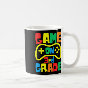 Kids Ck Zur Schule Videospiel Auf Gamer Dritte Kla Kaffeetasse