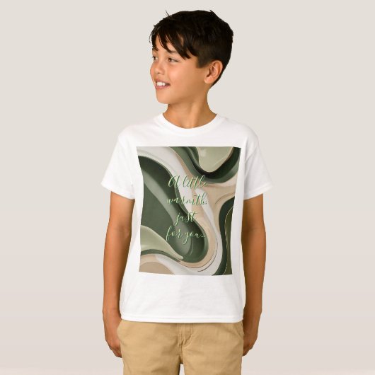 Kids Classic T - Shirt in stylischer Grafik (Vorne ganz)