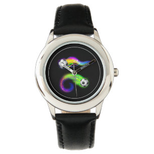 Kids Classic Watch-Soccer Balls Armbanduhr