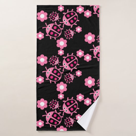 Kids Coccinellidae Badehandtuch (Badehandtuch)