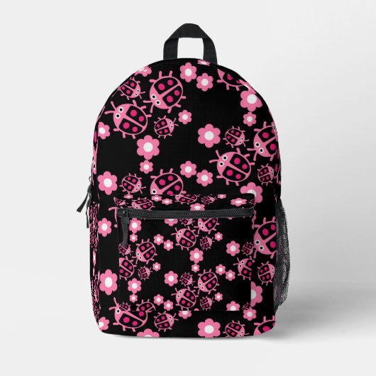 Kids Coccinellidae Bedruckter Rucksack (Vorderseite)