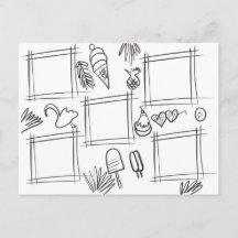 Kids Color Tropical Fun Zeichnend Doodlen