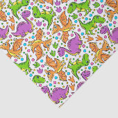 Kids Colorful Dinosaurier Seidenpapier (Ausschnitt)