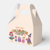 Kids Colorful Halloween Costume Party Geschenkschachtel (Rückseite)