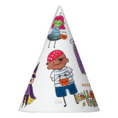 Kids Colorful Halloween Costume Party Partyhütchen (Links)