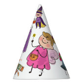 Kids Colorful Halloween Costume Party Partyhütchen (Rechts)