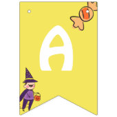 Kids Colorful Halloween Costume Party Wimpelkette (Dritte Fahne)