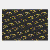 Kids Construction Dump Truck Party Geschenke Geschenkpapier Set (Vorderseite)