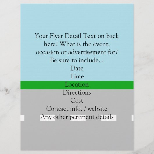 Kids Construction Dumptruck Flyer (Hinten)