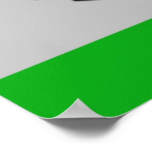 Kids Construction Dumptruck Poster (Ecke)