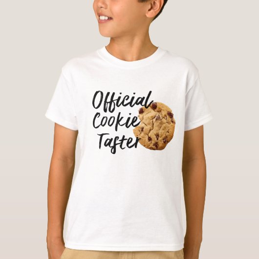 Kids Cookie Taster Shirt - Funny Baking Graphic (Vorderseite)