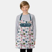 Kids Cooking Apron Funny Little Chef Apron Baking Schürze (Getragen)