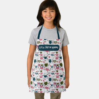 Kids Cooking Apron Funny Little Chef Apron Baking  Schürze