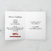 Kid's Cooking Party Einladungen (Innenseite)