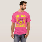 Kids Cool Future Drummer Funny Drum Set Player Mus T-Shirt (Vorne ganz)