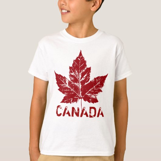 Kid's Cooles Kanada Shirt Retro Canada Souvenir To (Vorderseite)