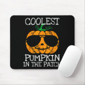 Kids Coolest Pumpkin In The Patch Halloween Boys G Mousepad (Mit Mouse)