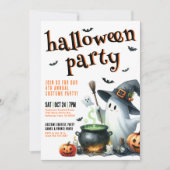 Kids Costume Halloween-Party Einladung (Vorderseite)