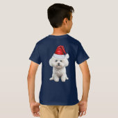 Kids Coton de Tulear Dog Lover Funny Christmas T-Shirt (Schwarz voll)