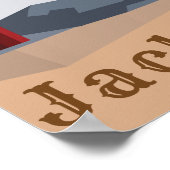 Kids Cowboy Special Sheriff Original ADD Foto Poster (Ecke)