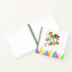 Kid's Create Art Book Notizblock