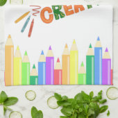 Kid's Create Art Geschirrtuch (Gefaltet)