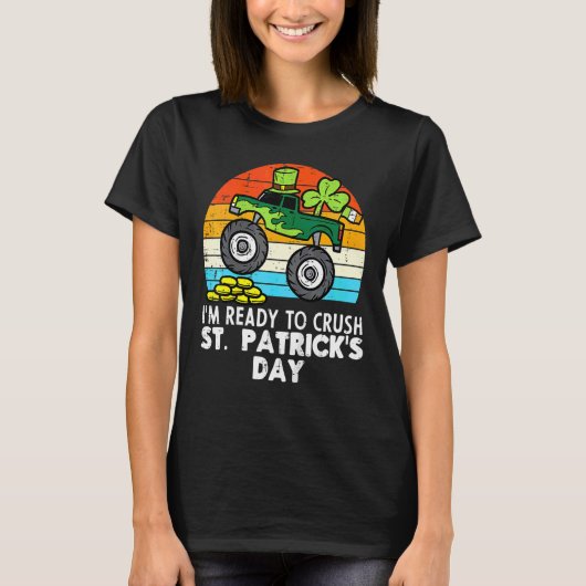 Kids Crush St Patrick Day T-Shirt (Vorderseite)